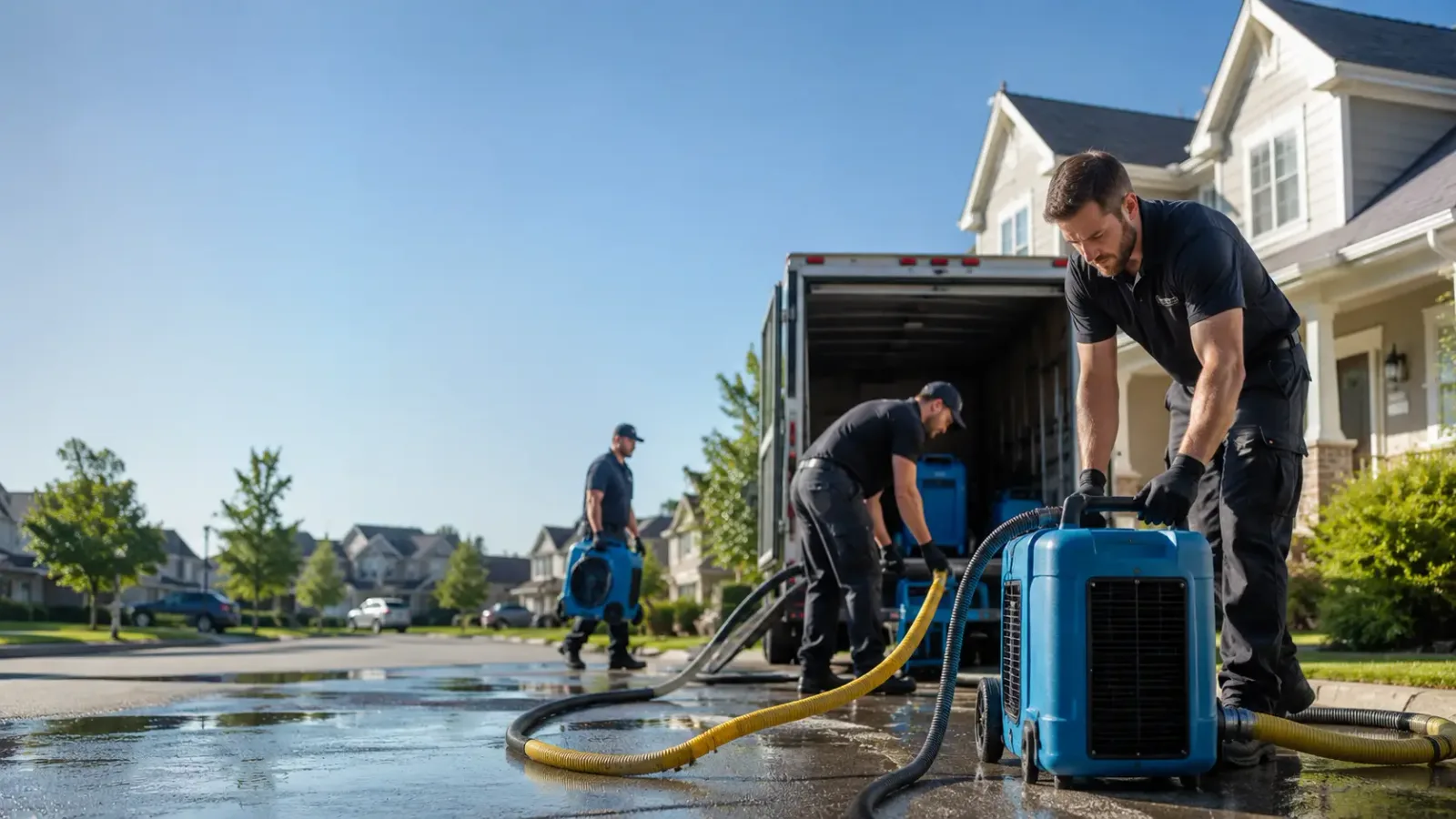 Water Damage Mitigation in Zahl, ND